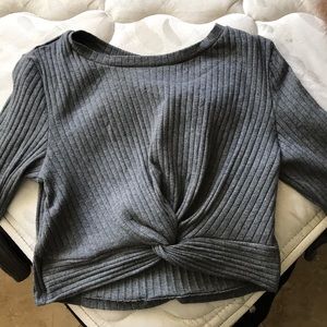 Cropped long sleeve